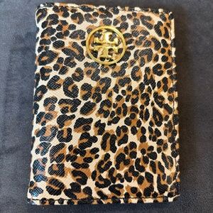 Tory Burch Cheetah Card Holder/Wallet